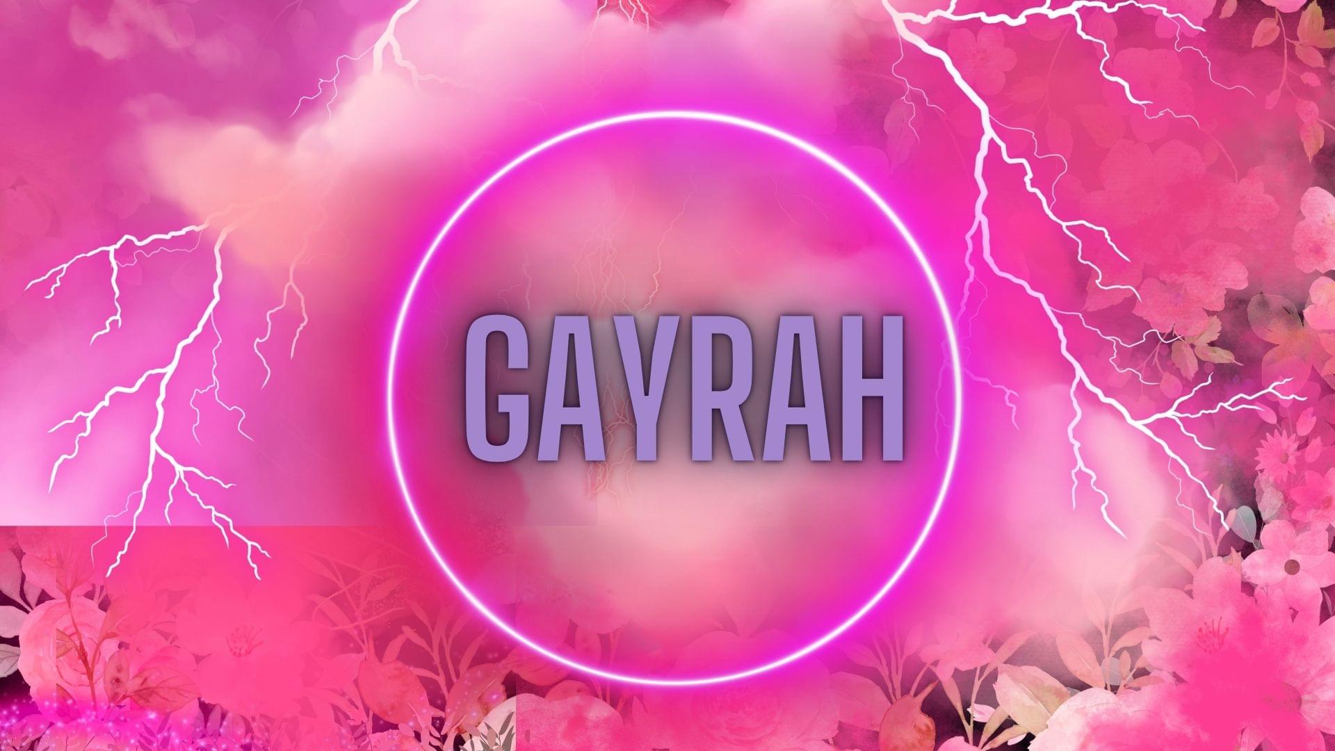 Gayrah Cassiem's banner