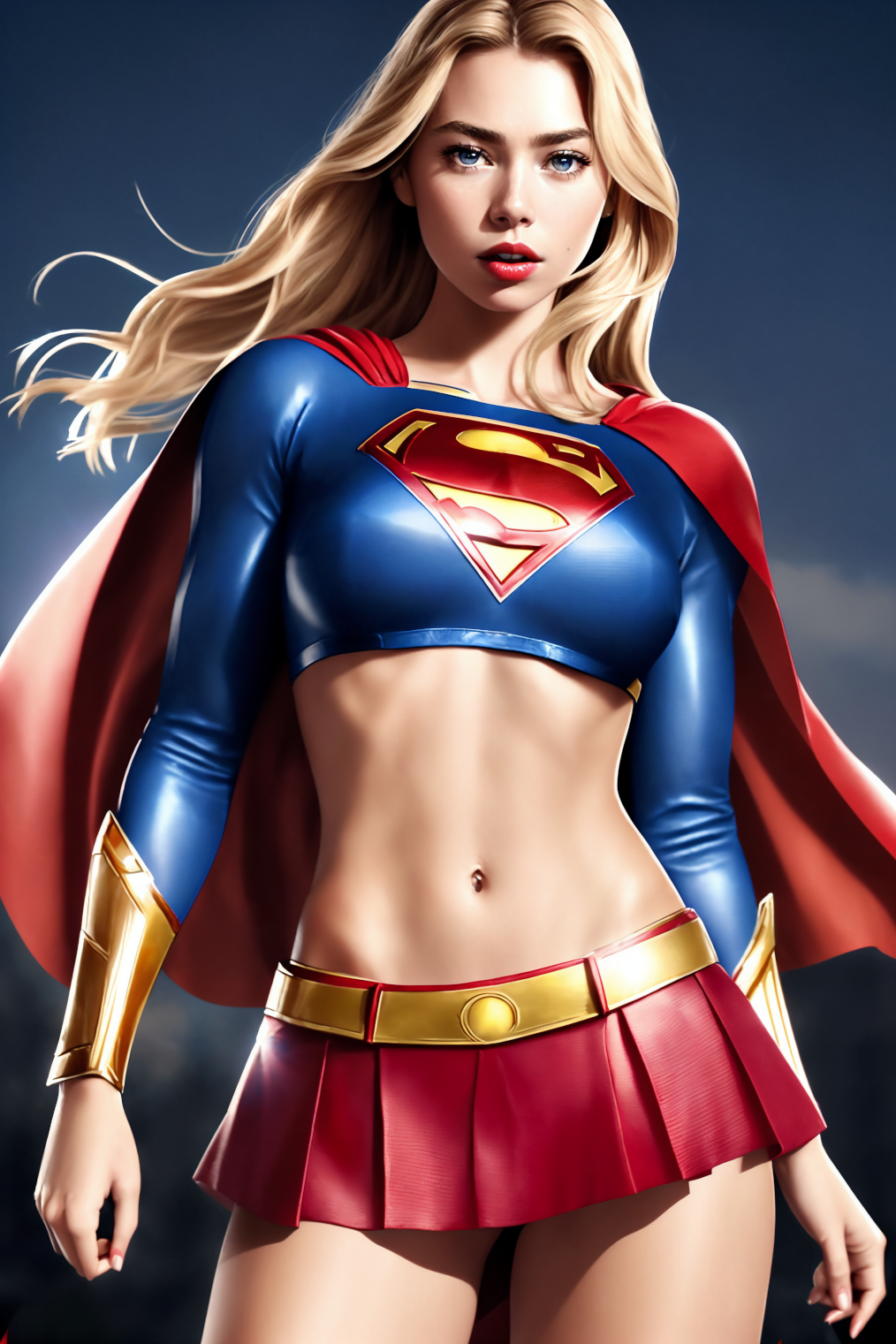 Weak Super Girl's banner